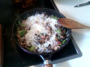 Fideos de Arroz, paso 2